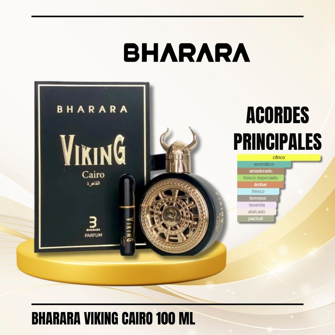 BHARARA VIKING CAIRO 100ML +PERFUMERO